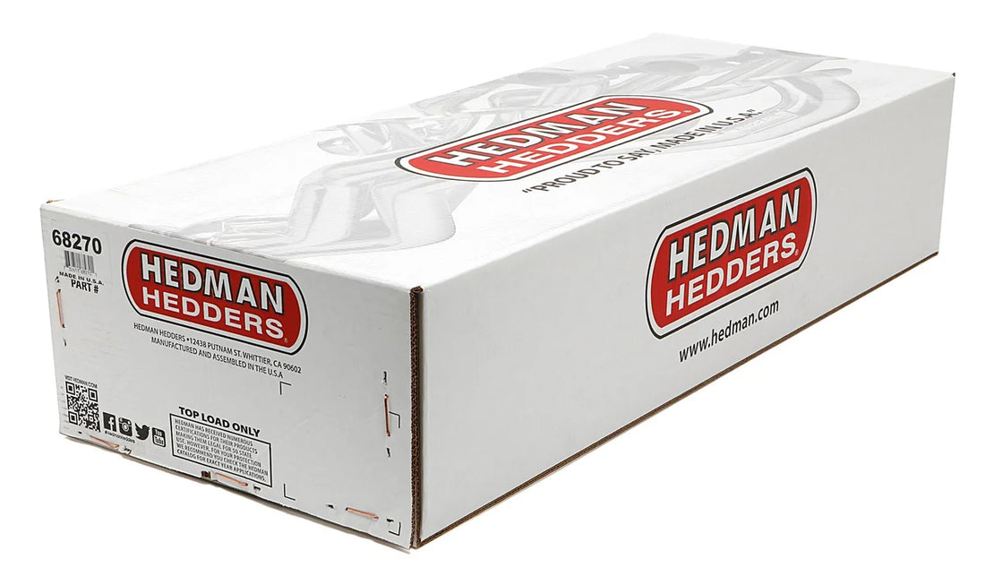 Hedman Hedders Standard Uncoated Headers; 1-5/8 in. Tube Dia.; 3 in. Coll.; FULL LENGTH Design 68270 - Additional View 6