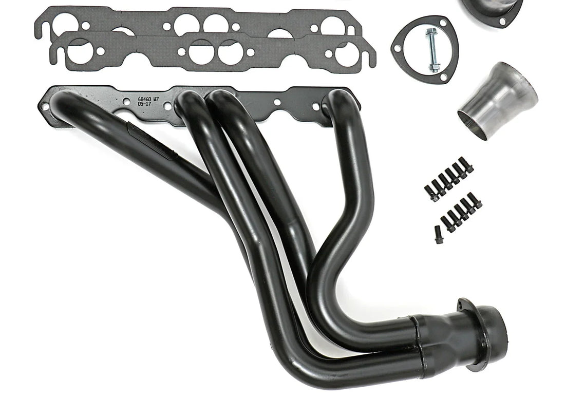 Hedman Hedders Standard Uncoated Headers; 1-5/8 in. Tube Dia.; 3 in. Coll.; FULL LENGTH Design 68460 - Additional View 5