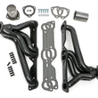 Load image into Gallery viewer, Hedman Hedders Standard Uncoated Headers; 1-5/8 in. Tube Dia.; 2-1/2 in. Coll.; SHORTY Design - Back View