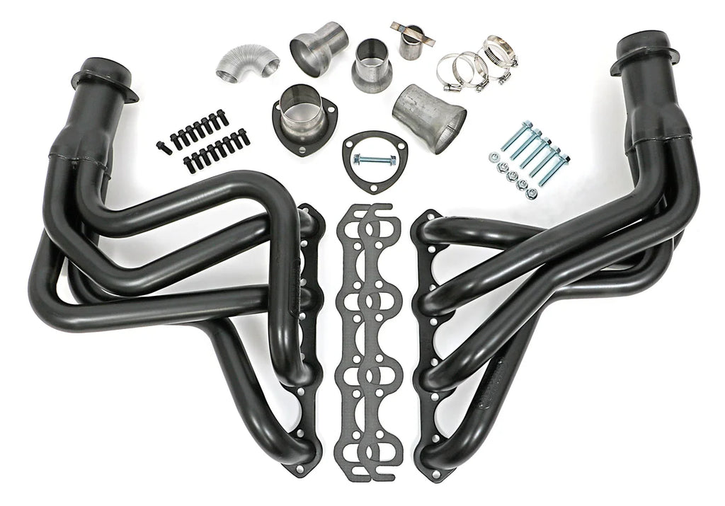 Hedman Hedders Standard Uncoated Headers; 1-5/8 in. Tube Dia.; 3 in. Coll.; FULL LENGTH Design fits 1969-1979 Ford F-100 /...
