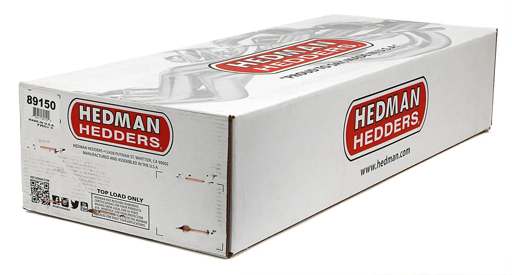 Hedman Hedders Standard Uncoated Headers; 1-5/8 in. Tube Dia.; 3 in. Coll.; FULL LENGTH Design fits 1969-1979 Ford F-100 /...