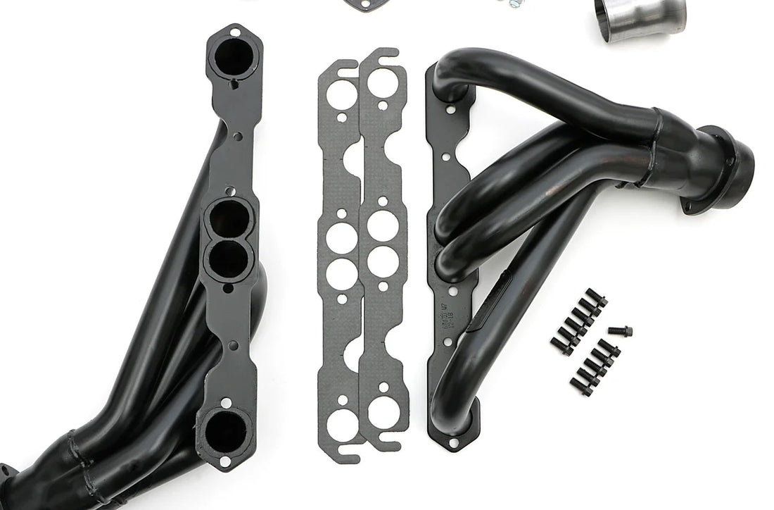 Hedman Hedders Standard Uncoated Headers; 1-5/8 in. Tube Dia.; 3 in. Coll.; Mid-Length Design fits 1982-1992 Chevrolet Cam...