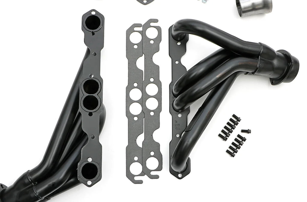 Hedman Hedders Standard Uncoated Headers; 1-5/8 in. Tube Dia.; 3 in. Coll.; Mid-Length Design fits 1982-1992 Chevrolet Cam...