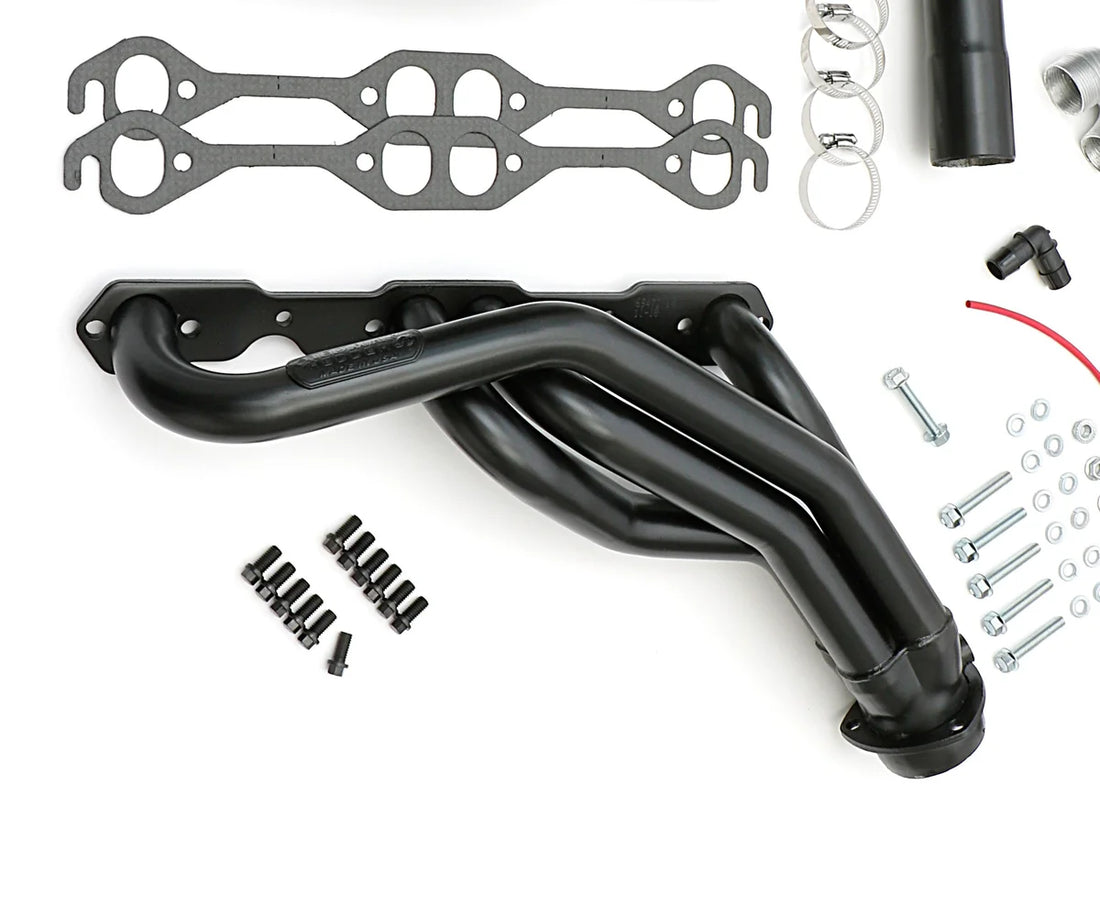 Hedman Hedders Standard Uncoated Headers; 1-5/8 in. Tube Dia.; Stock Coll.; Mid-Length Design fits 1988-1995 Chevrolet / GMC