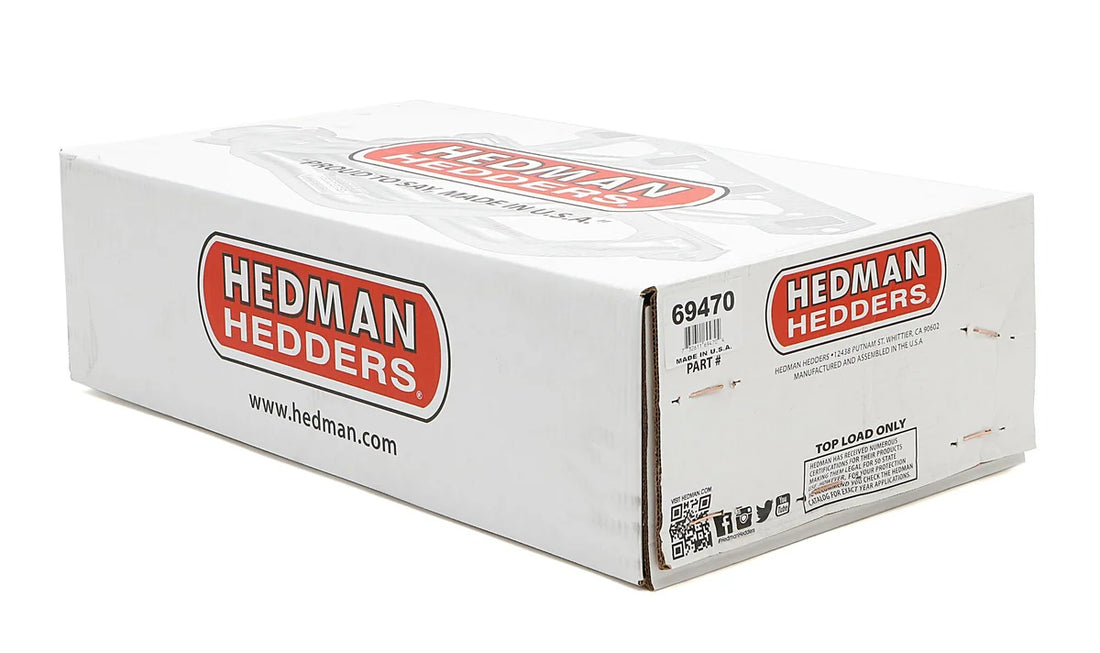 Hedman Hedders Standard Uncoated Headers; 1-5/8 in. Tube Dia.; Stock Coll.; Mid-Length Design fits 1988-1995 Chevrolet / GMC