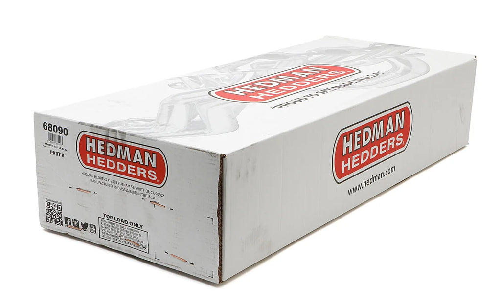 Hedman Hedders Standard Uncoated Headers; 2 in. Tube Dia.; 3 in. Coll.; FULL LENGTH Design fits 1965-1982 Chevrolet Corvette