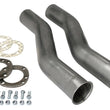 Load image into Gallery viewer, Hedman Hedders UNI-FIT Flange X-Tension Tubes; 3 in. Collector Size; for 3 in. Exhaust System - Main Product View