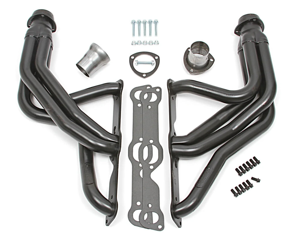 Hedman Hedders Uncoated 1-3/4 in. Long-Tube Headers For 1967-69 Pontiac Firebird w/ 326-455 V8 - Main Product View