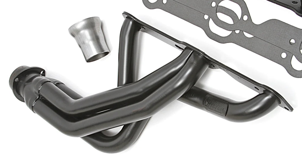 Hedman Hedders Uncoated 1-3/4 in. Long-Tube Headers For 1967-69 Pontiac Firebird w/ 326-455 V8 - Installation View