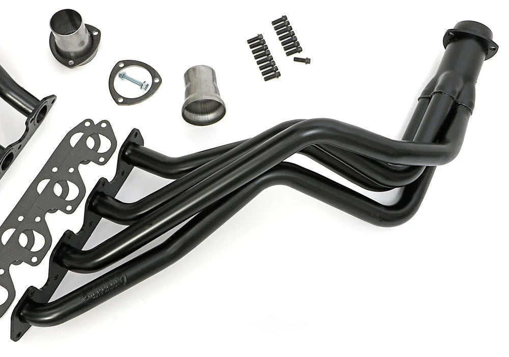 Hedman Hedders Uncoated 1-5/8 in. Long Headers 89360 fits 1977-1979 Ford Bronco / F-150 / F-250 / F-350 - Installation View