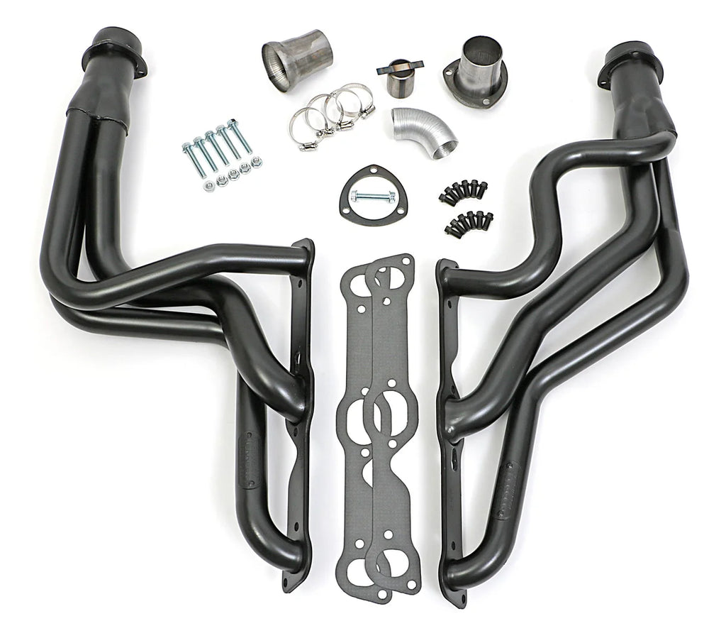 Hedman Hedders Uncoated Long 3-Tube Headers for 1967-81 Pontiac Firebird with Pontiac V8 28140 - Main Product View
