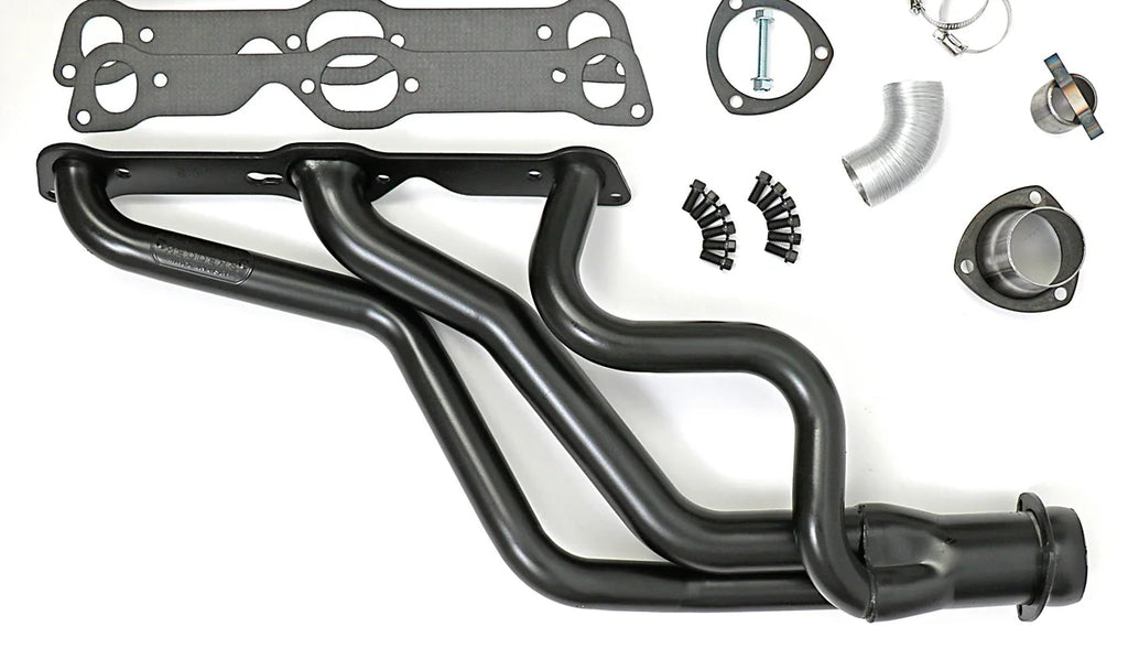 Hedman Hedders Uncoated Long 3-Tube Headers for 1967-81 Pontiac Firebird with Pontiac V8 28140 - Installation View