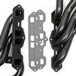 Load image into Gallery viewer, Hedman Hedders Uncoated Long-Tube EO Headers for 68-76 Olds 442, Cutlass, F85 w/Olds 400-455 - Back View