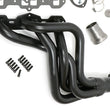 Load image into Gallery viewer, Hedman Hedders Uncoated Long-Tube Headers for 78-87 Oldsmobile 442, Cutlass, F85 w/Olds 260-403 - Back View