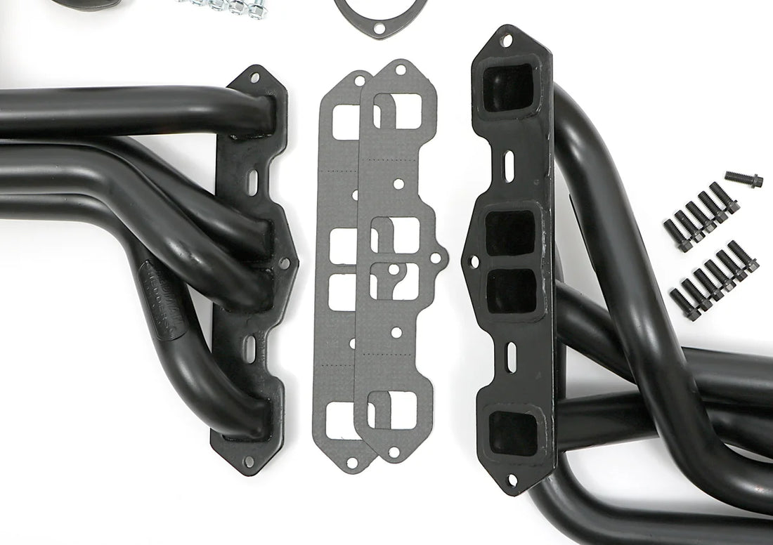 Hedman Hedders Uncoated Long-Tube Headers for 78-87 Oldsmobile 442, Cutlass, F85 w/Olds 260-403 - Additional View 5