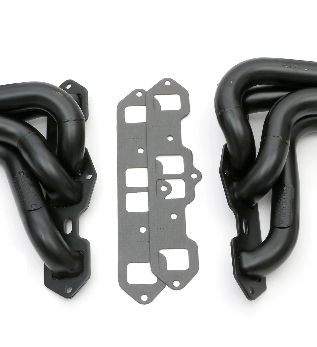 Hedman Hedders Uncoated Short Tube Headers for '68-77 Olds 442, Cutlass, F85 w/260-403 Engine 58160 - Side View