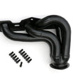 Load image into Gallery viewer, Hedman Hedders Uncoated Short Tube Headers for '68-77 Olds 442, Cutlass, F85 w/260-403 Engine 58160 - Back View