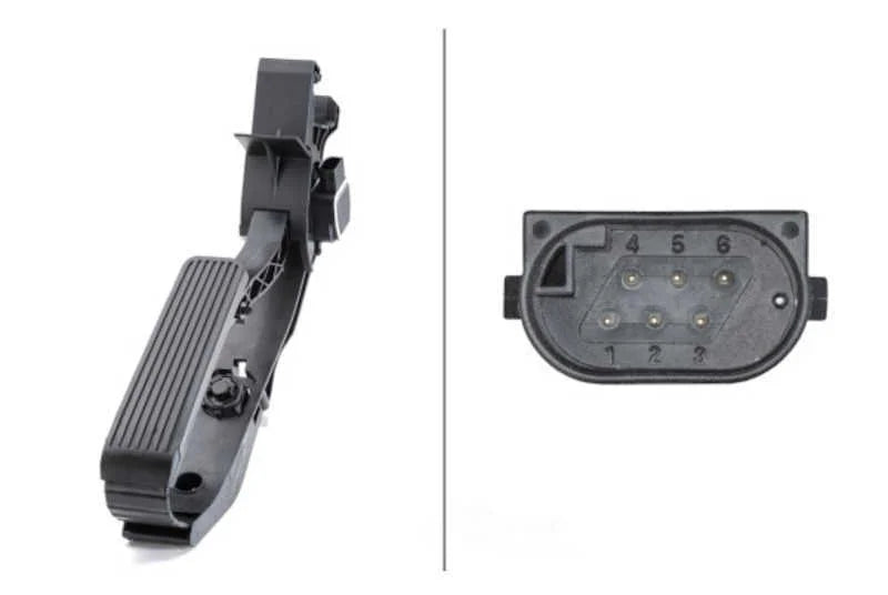 Hella Accelerator Pedal 010946481 fits 2002-2007 Mercedes-Benz C230 / 2003 Mercedes-Benz C240 / 2006 2007 Mercedes-Benz C2...
