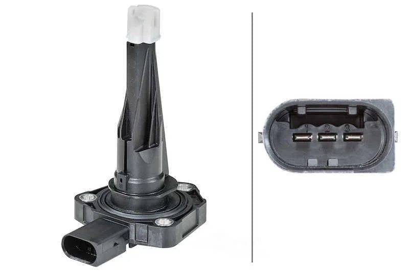 Hella Engine Oil Level Sensor 010497721 fits 2014-2024 BMW / Mini - Side View