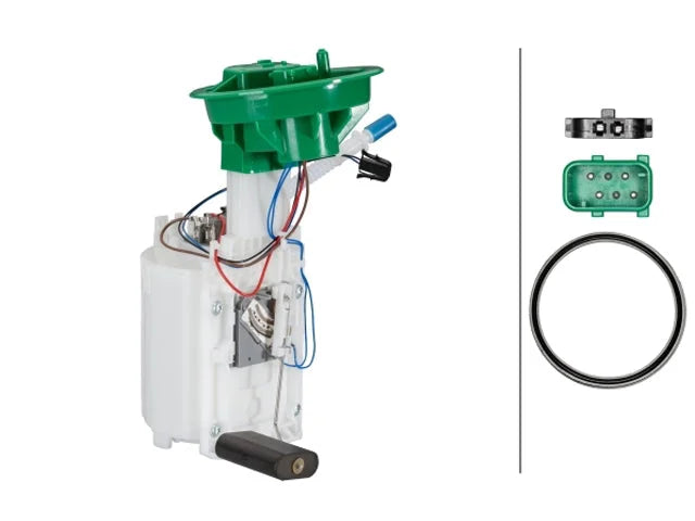 Hella Fuel Pump Assembly 358146481 fits 2002-2008 Mini Cooper - Main Product View