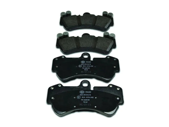 Hella Pagid Brake Pad Set 355043151 - Side View