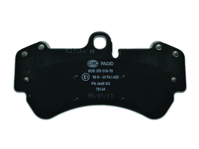 Hella Pagid Brake Pad Set 355043151 - Back View