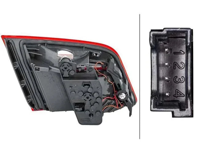 Hella Taillight 011145521 - Side View