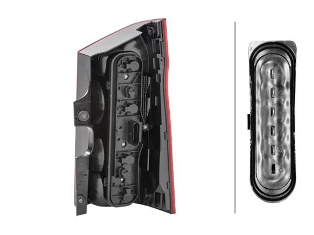 Hella Taillight 011581311 - Side View