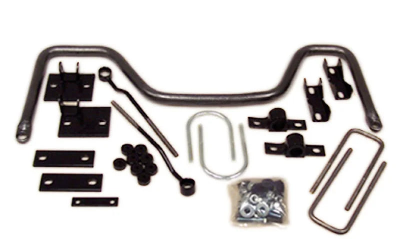 Hellwig 01-06 Chevrolet Silverado 2500 HD Solid Heat Treated Chromoly 1-1/4in Rear Sway Bar - Side View