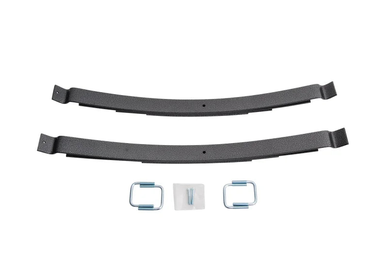 Hellwig 01-07 Ford F-350 SD Load Pro- To 3500lb Level LC 4 Leaf Stack Helper Spring w/o Mounting Kit - Side View