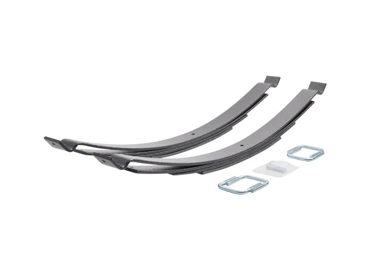 Hellwig 01-07 Ford F-350 SD Load Pro- To 3500lb Level LC 4 Leaf Stack Helper Spring w/o Mounting Kit - Installation View