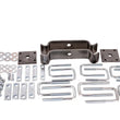 Load image into Gallery viewer, Hellwig 07-10 Chevy Silv 3500HD Hardware Kit for Load Pro Multi Leaf 2500lb/3500lb Helper Springs - Main Product View