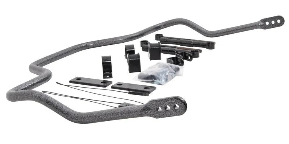 Hellwig 20-22 Chevy Silverado 2500HD 2/4WD 2-4in Lift Heat Treated Chromoly 1-1/4in Rear Sway Bar - Back View