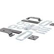 Load image into Gallery viewer, Hellwig 20-21 Chevy Silv 3500HD Hardware Kit for Load Pro Multi Leaf 2500lb/3500lb Helper Springs - Side View