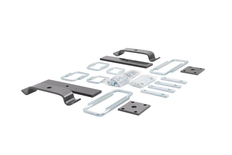Hellwig 20-21 Chevy Silv 3500HD Hardware Kit for Load Pro Multi Leaf 2500lb/3500lb Helper Springs - Side View