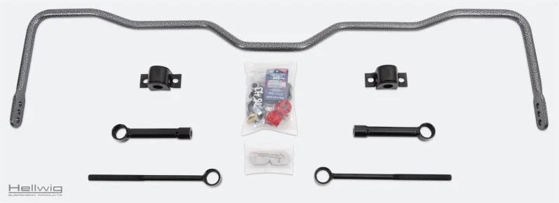 Hellwig 20-21 Jeep Gladiator (w/ 3-5in Lift) Solid Heat Treated Chromoly 7/8in Rear Sway Bar - Back View