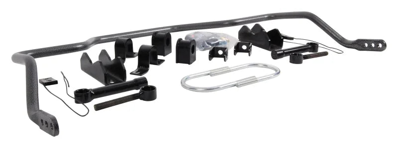 Hellwig 21-22 Ford F-150 2/4WD (w/ 0-2in Lift) Solid Heat Treated Chromoly 1in Rear Sway Bar - Side View
