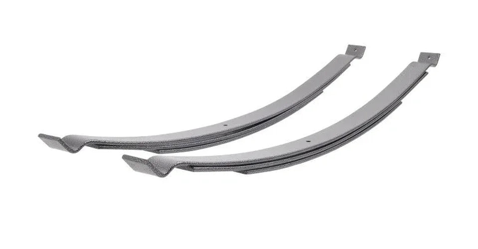 Hellwig 11-18 GMC 2500/3500 Load Pro - Up To 2500lb Level LC 3 Leaf Helper Spring w/o Mounting Kit - Back View