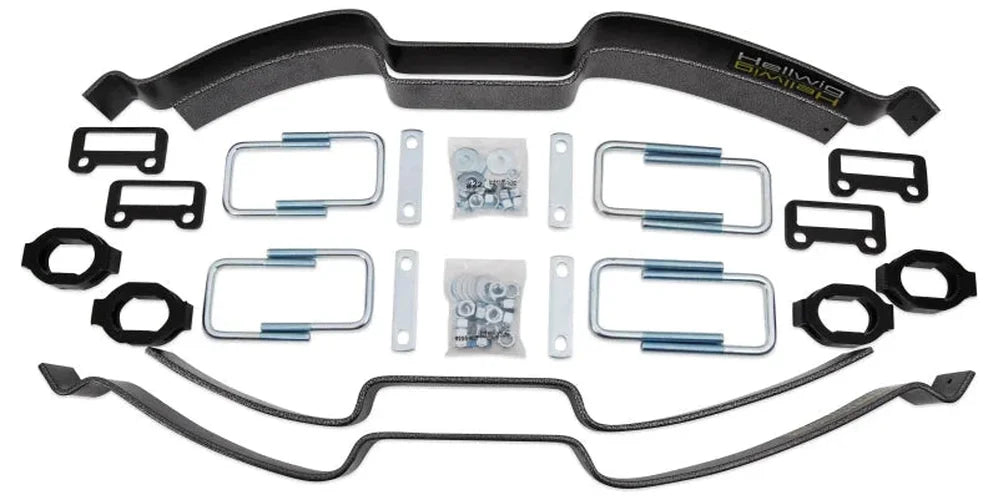 Hellwig 20-21 Chevrolet Silverado 2500 HD Pro Series Helper Spring- Up To 2500lb Level Load Capacity - Side View