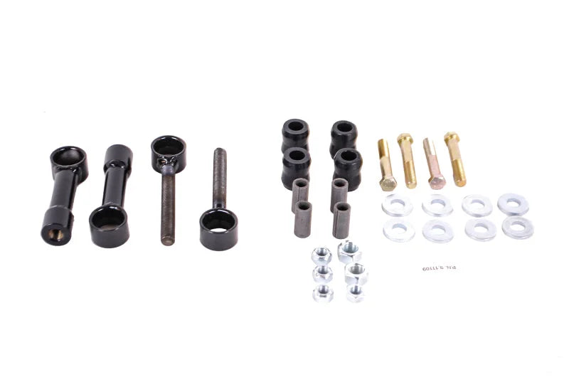 Hellwig Universal Adjustable Heavy Duty Sway Bar End Links 6-8in Length - Side View