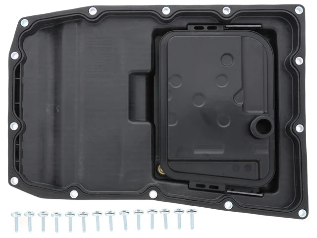 Hengst Transmission Oil Pan fits 2010-2016 Porsche Panamera - Side View