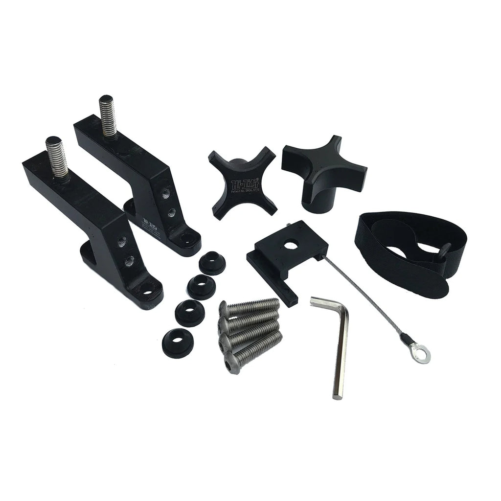 Hi-lift Jack Mount your Hi-Lift within easy reach on the hood of your Jeep Wrangler 2013-Pres HM-900