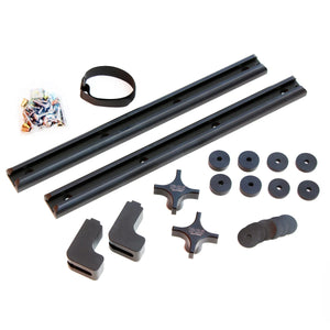Hi-lift Jack Roll Cage Track Mounting System for 2018+ Jeep Wrangler JLU (4 Door) TT-1000 - Main Product View