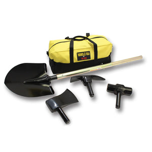 Hi-lift Jack Versatile tool with a telescoping handle and 4 full-size implement heads. HA-500