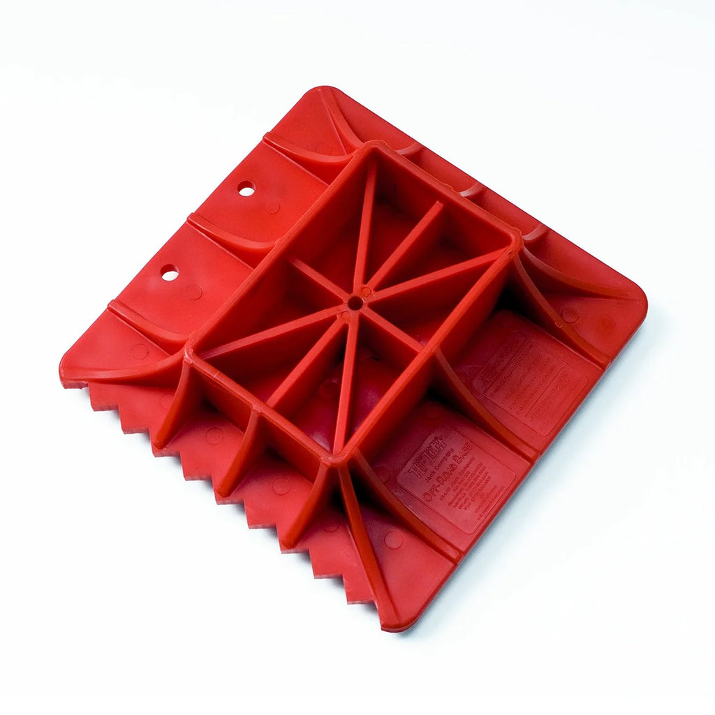 Hi-lift Jack Wider base platform that helps prevent Hi-Lift sinking on soft surfaces. ORB