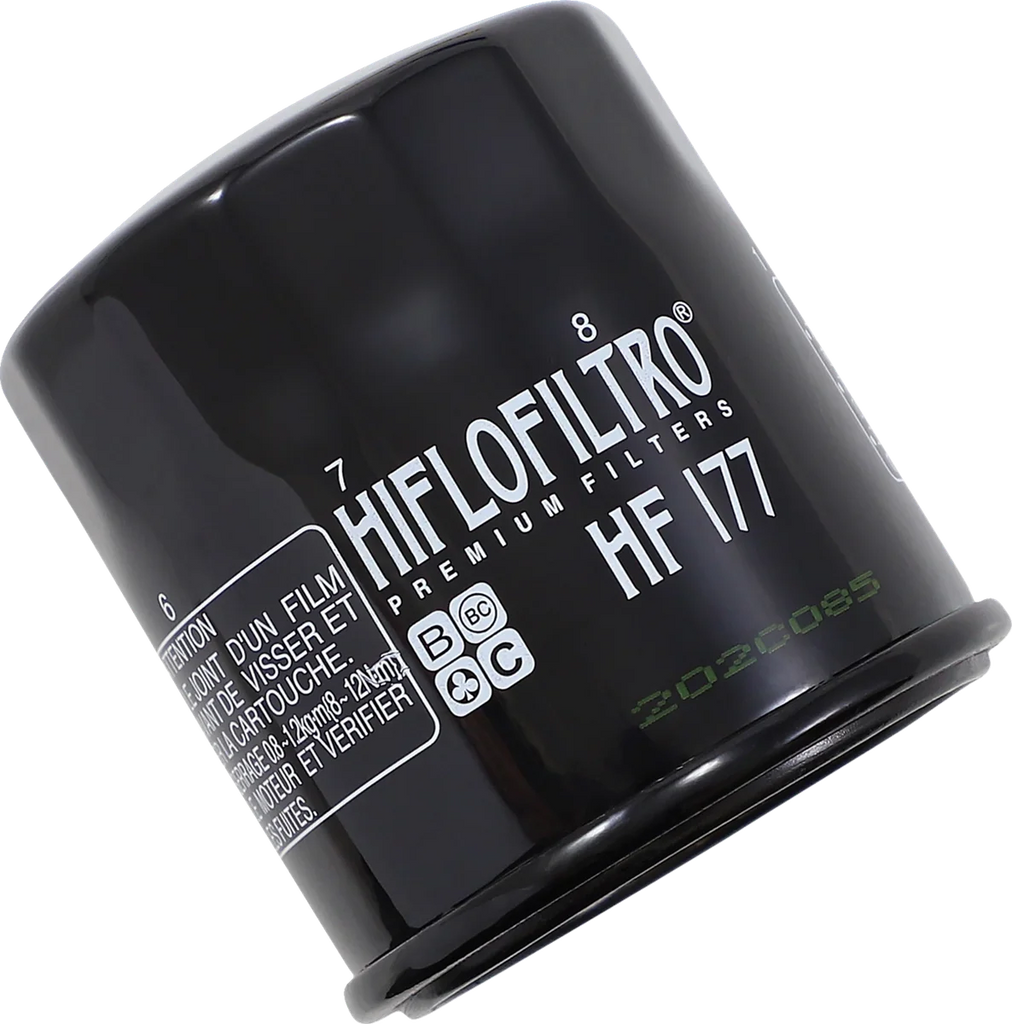 Hiflofiltro Oil Filter - Black HF177 - Main Product View