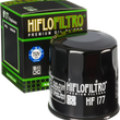 Load image into Gallery viewer, Hiflofiltro Oil Filter - Black HF177 - Side View