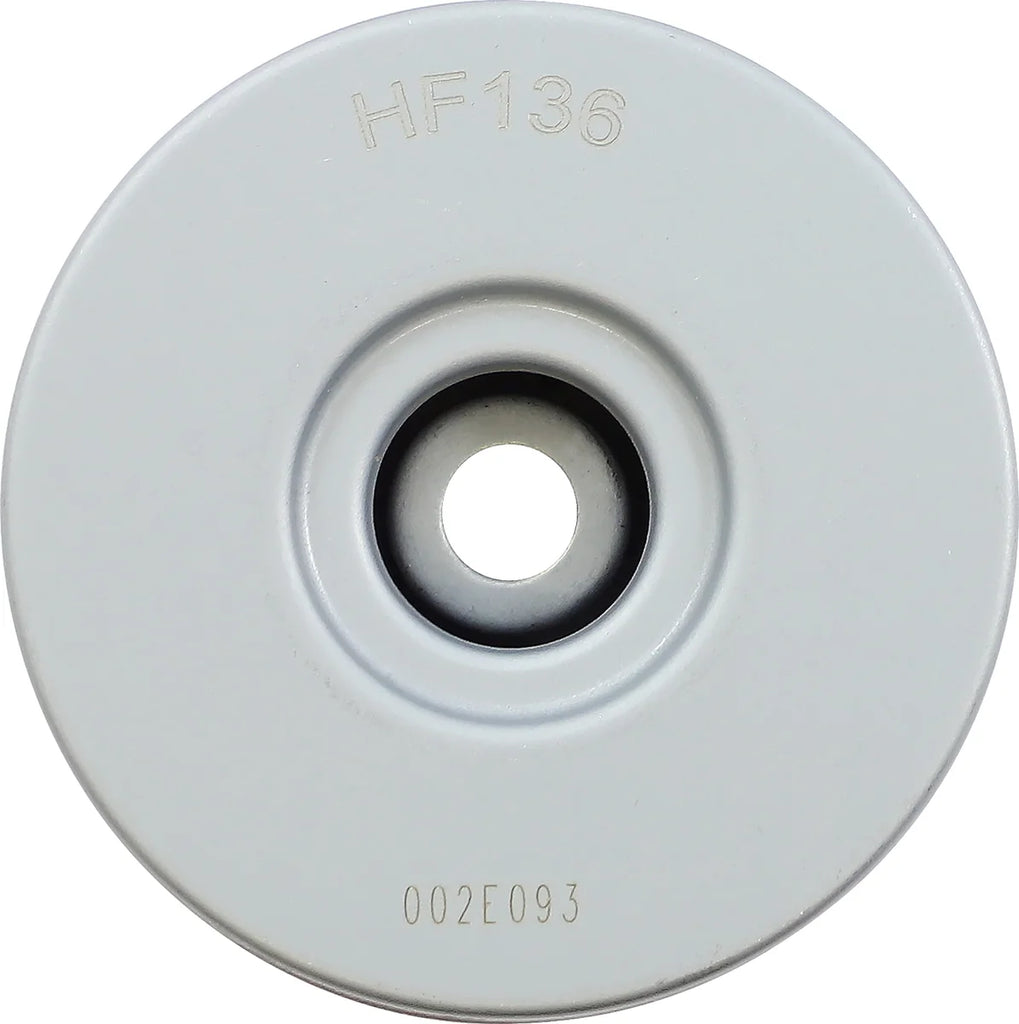 Hiflofiltro Oil Filter HF136 - Side View