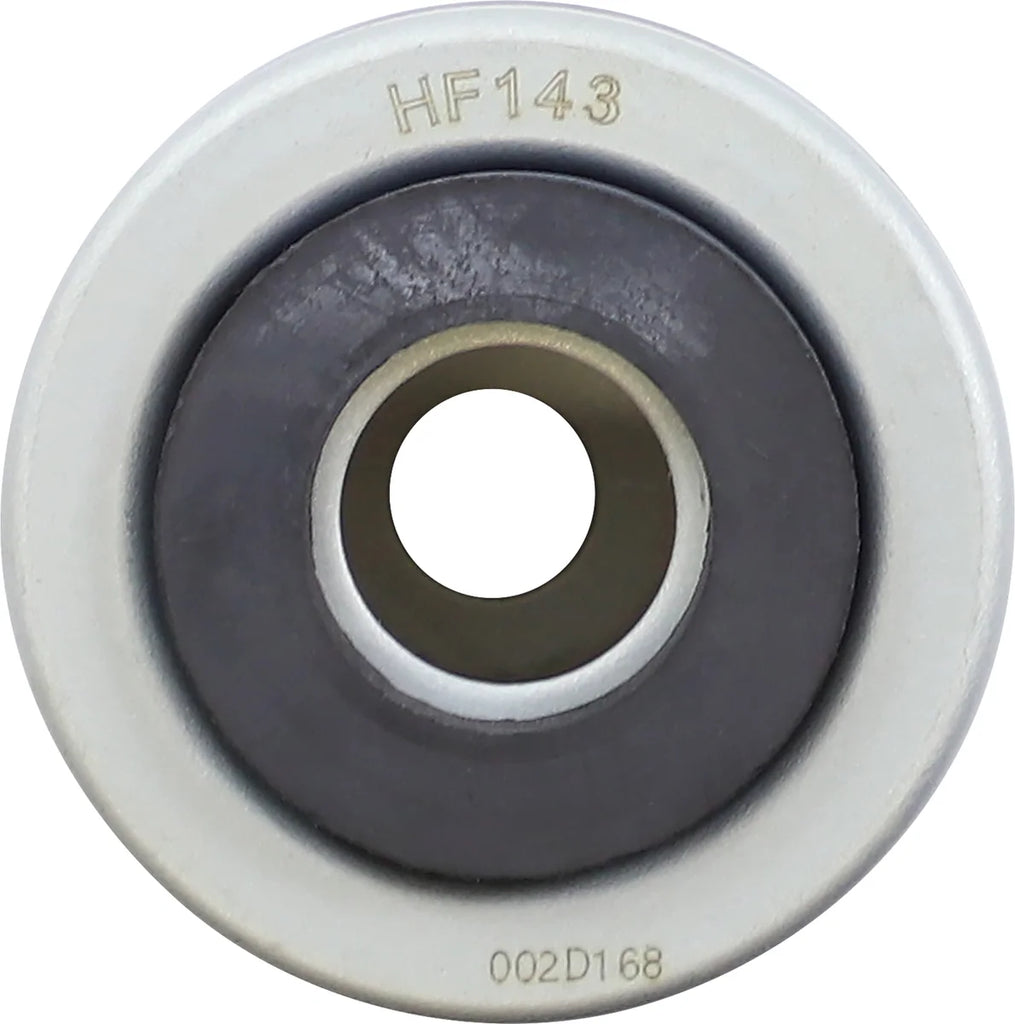 Hiflofiltro Oil Filter HF143 - Side View