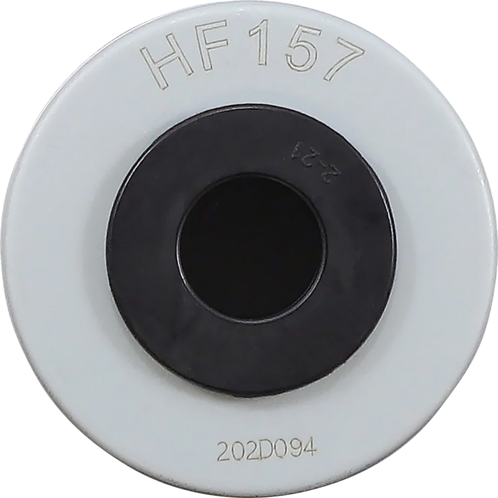 Hiflofiltro Oil Filter HF157 - Side View